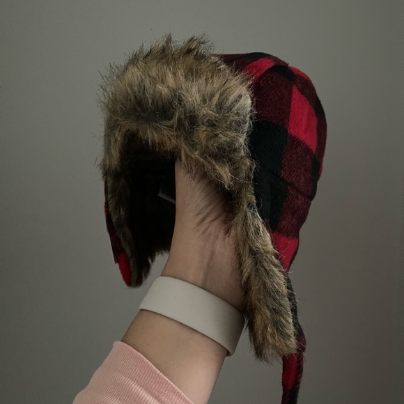 NWT Cabin Cozy / Indigo / Baby Blanket and Hat - Picture 2 of 5